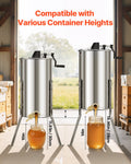 2 Frame Honey Extractor Manual Spinner Stainless Steel Honeycomb