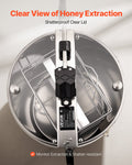 2 Frame Honey Extractor Manual Spinner Stainless Steel Honeycomb