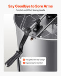 4/8 Frame Manual Honey Extractor Spinner Stainless Steel Beekeeping