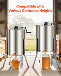 4/8 Frame Manual Honey Extractor Spinner Stainless Steel Beekeeping