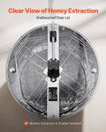 4/8 Frame Manual Honey Extractor Spinner Stainless Steel Beekeeping