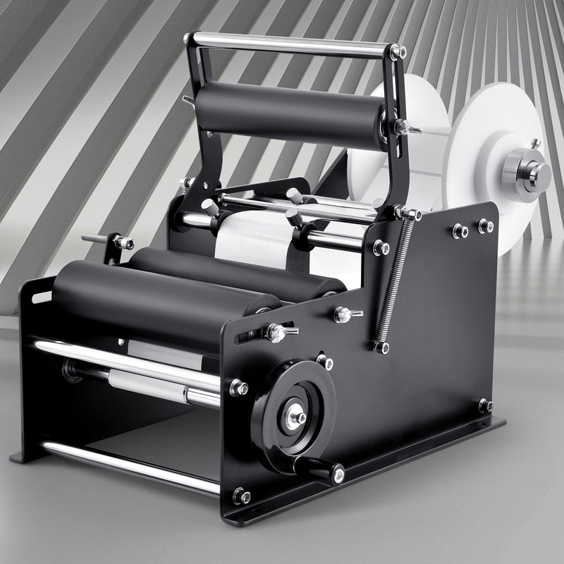 Manual Round Bottle Labeler 20-120mm 15-20pcs/min Applicator
