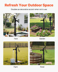Hand Water Pump Cast Iron 20ft Lift Manual NPT 1-1/4 Garden