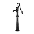 Hand Water Pump Cast Iron 20ft Lift Manual NPT 1-1/4 Garden