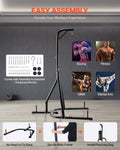 Punching Bag Stand Heavy Duty Steel 140kg Home Gym Boxing