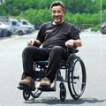 Wheelchair Aluminum Lightweight Portable 18