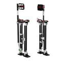 Drywall Stilts Adjustable 61-101.6cm Aluminum Knee Pads Black