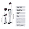 Drywall Stilts Aluminum Tool Stilts 45.7-76.2cm Adjustable Painting Taping