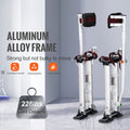 Aluminum Drywall Stilts 45.7-76.2cm Adjustable Painting Taping