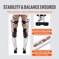 Aluminum Drywall Stilts 45.7-76.2cm Adjustable Painting Taping