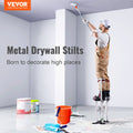 Aluminum Drywall Stilts 45.7-76.2cm Adjustable Painting Taping