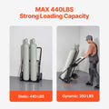 Dual Welding Cylinder Cart Oxygen Acetylene 440LBS Capacity