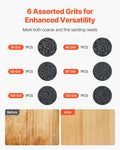 Sanding Belts 50x1066mm 6pc 36-120 Grit Silicon Carbide Knife