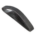Sanding Belts, 50mm x 1066mm Belt Sander Sanding Belts, 6 PCS (Each of 36 40 60 80 100 120 Assorted Grits) Silicon Carbide for Knife Sharpening, Metalworking, Composites, Plastic Finishing