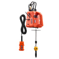 500kg Electric Hoist Winch 1500W 7.6m Lifting Height Remote Control