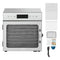 Food Dehydrator Machine, 8 Stainless Steel Trays, 400W Electric Food Dryer with Adjustable Temperature & 24-Hour Timer, Freeze Dryer for Jerky, Meat, Fruit, Vegetables, Herbs, Dog Treats