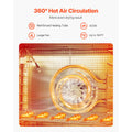 Food Dehydrator Machine, 8 Stainless Steel Trays, 400W Electric Food Dryer with Adjustable Temperature & 24-Hour Timer, Freeze Dryer for Jerky, Meat, Fruit, Vegetables, Herbs, Dog Treats