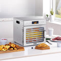 Food Dehydrator 8 Trays 400W Stainless Steel Electric Dryer