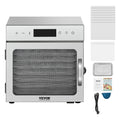 Food Dehydrator 8 Trays 400W Stainless Steel Electric Dryer
