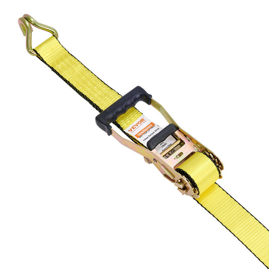 4 Pack Ratchet Tie Down Straps 5000 lbs 2" Cam Buckle