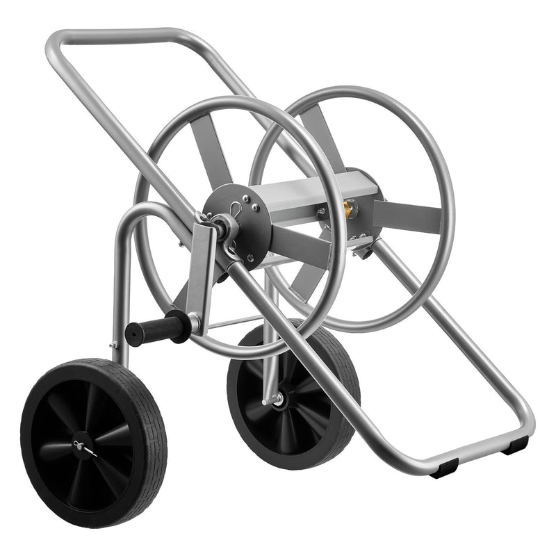 Hose Reel Cart 60-90m High-Pressure Garden Hose 2 Wheel Heavy Duty