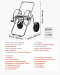 Hose Reel Cart 60-90m High-Pressure Garden Hose 2 Wheel Heavy Duty