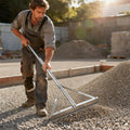 Landscape Rake 1510mm Handle 508mm Wide Aluminum Heavy Duty