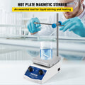 Magnetic Stirrer Hot Plate 12x12cm Aluminum with Stir Bar