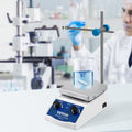 Magnetic Stirrer Hot Plate 12x12cm Aluminum with Stir Bar
