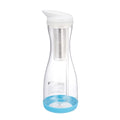 Water Filter Pitcher 6 Cup Glass Water Filtration Pitcher 211 Gallons