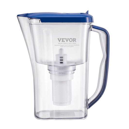 Water Filter Pitcher 9 Cup 5-Stage Fast Filtration No BPA 40L
