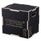 Plyometric Jump Box 3 in 1 16/14/12 Inch Wooden Black Fitness