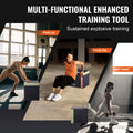 Plyometric Jump Box 3-in-1 16/14/12 Inch Black Home Gym Training