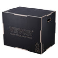 Plyometric Jump Box 30/24/20 Inch Wooden Plyo Box Fitness