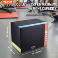 Plyometric Jump Box 3in1 30/24/20 Inch Foam Black Home Gym