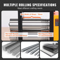 Jewelry Rolling Mill 76mm 1:2 Gear Ratio Metal Sheet Wire 0.1-7mm