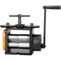 Rolling Mill 57mm Jewelry Metal Press 0-5.5mm Thickness 3-in-1
