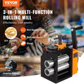Jewelry Rolling Mill 75mm 3-in-1 Metal Sheet Square Wire 0.03-6.5mm