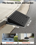 Curb Ramp 3.175 Ton Heavy Duty 17.8cm Rise Wheelchair Stroller 2 Pack