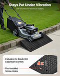 Curb Ramp 3.175 Ton Heavy Duty 17.8cm Rise Wheelchair Stroller 2 Pack