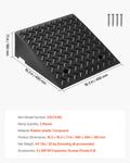 Curb Ramp 3.175 Ton Heavy Duty 17.8cm Rise Wheelchair Stroller 2 Pack