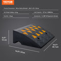 Rubber Curb Ramp 15.2cm Rise 49.1cm Length 15T Heavy Duty Driveway