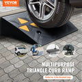 Rubber Curb Ramp 10.8cm Rise 30cm Width 50cm Length 15T Heavy Duty