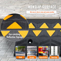 Rubber Curb Ramp 10.8cm Rise 30cm Width 50cm Length 15T Heavy Duty