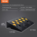 Rubber Curb Ramp 10.8cm Rise 30cm Width 50cm Length 15T Heavy Duty