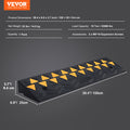 Rubber Curb Ramp 9.4cm Rise 100cm Length 25cm Width 15T Heavy Duty