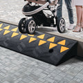 Rubber Curb Ramp 9.4cm Rise 100cm Length 25cm Width 15T Heavy Duty