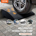 Rubber Curb Ramp 2 Pack 15cm Rise 15 Tonne Heavy Duty Driveway