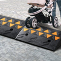 Rubber Curb Ramp 2 Pack 11cm Rise 15 Ton Load Capacity