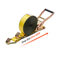 Ratchet Straps, 50.8 mm x 9.1 m, Heavy Duty Tie Down Straps with Double J Hook, 4536 kg Break Strength, Carry Bag, Tie Down Ratcheting for Moving, Trailers, Motorcycles, Kayaks, Car Roof, 4 Pack